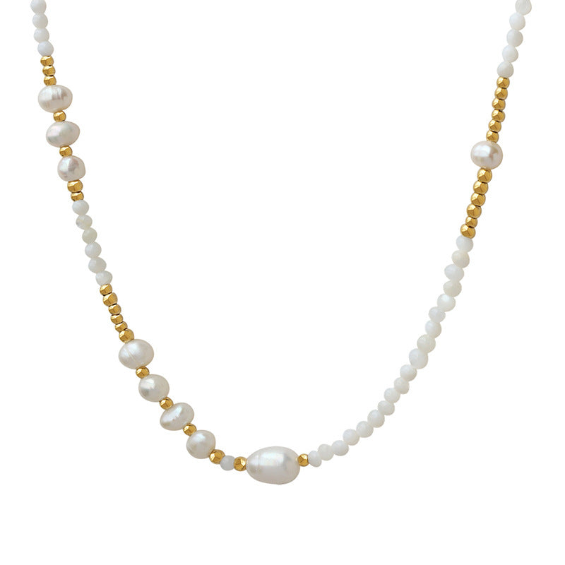 Freshwater Pearl Handmade Beaded Necklace
