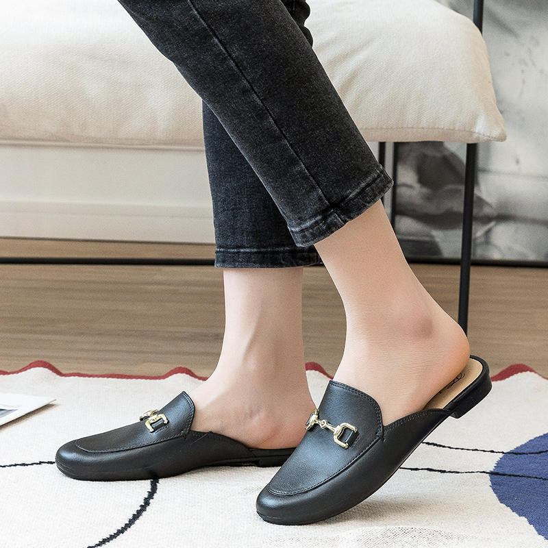 Casual Half Slippers Slip On Sandals Slippers