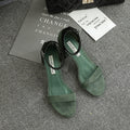 Korean Style High Heel Hollowed Out Sandals Shoes