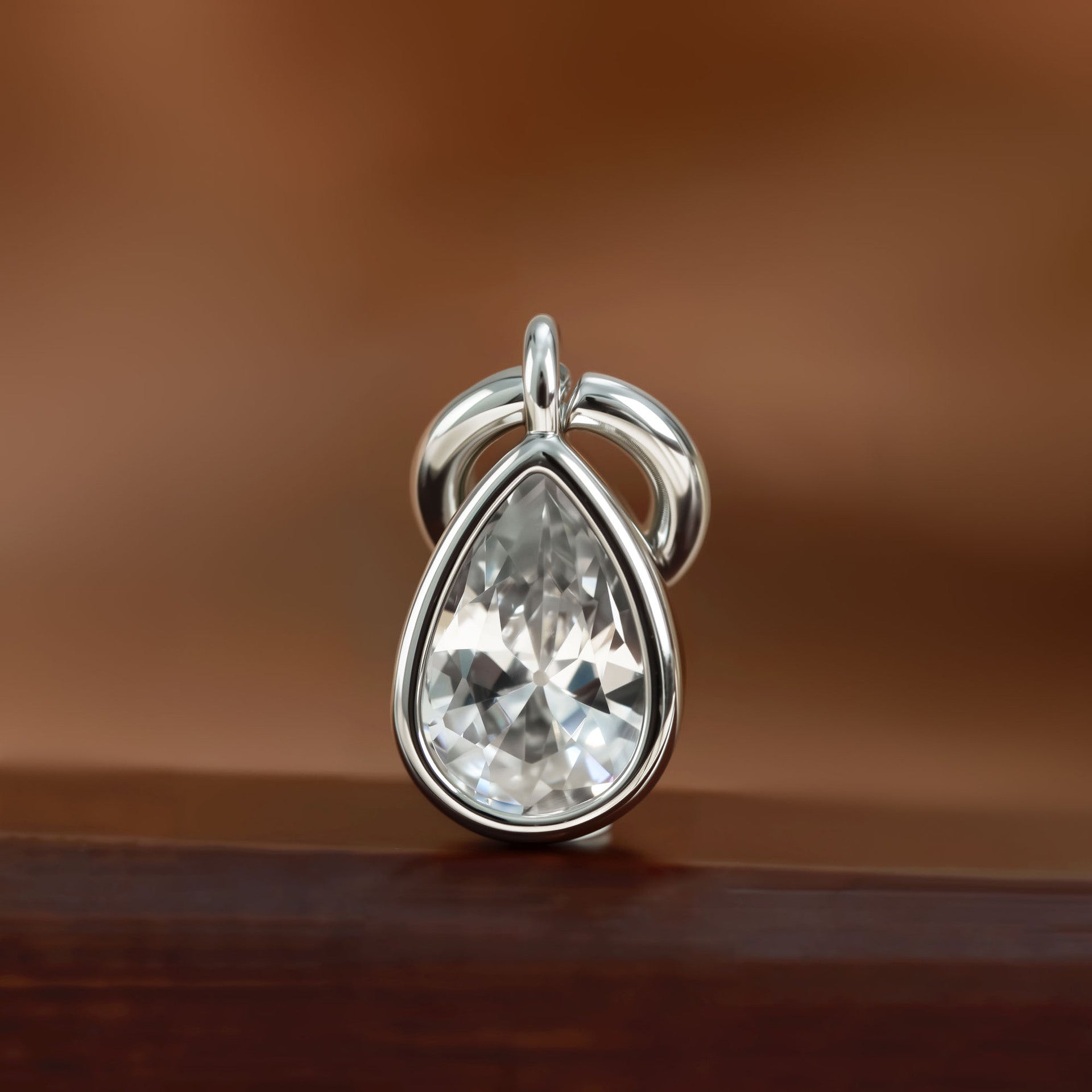 Exquisite Luxury Rhinestone Waterdrop Shaped  Hoop Zircon Cluster 2 Styles Earrings Pair