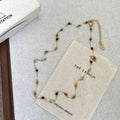 Natural Stone Handmade Collarbone Necklace Set