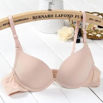 Lovely Small Breast Push Up Deep V Bra