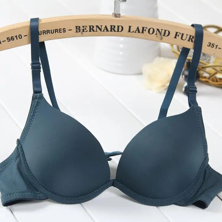 Lovely Small Breast Push Up Deep V Bra