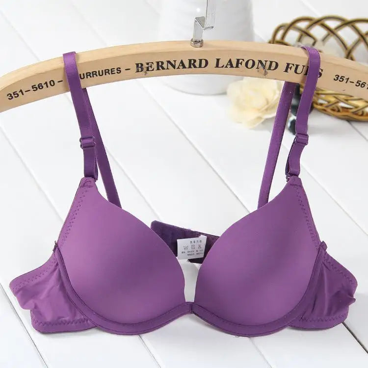 Lovely Small Breast Push Up Deep V Bra