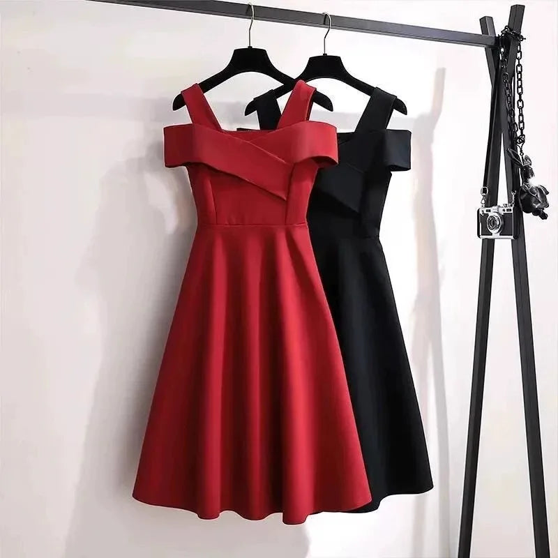 Korean Style Slim Fit High Waist A-Line Skirt