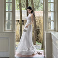 Elegant French Style High Waist Sleeveless Long Maxi Dress