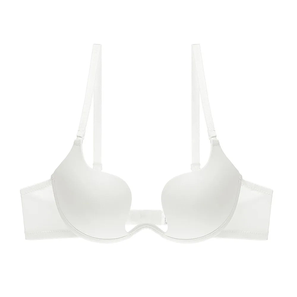 Sexy Invisible Seamless Push-Up Adhesive Silicone Cover U-Back Bra