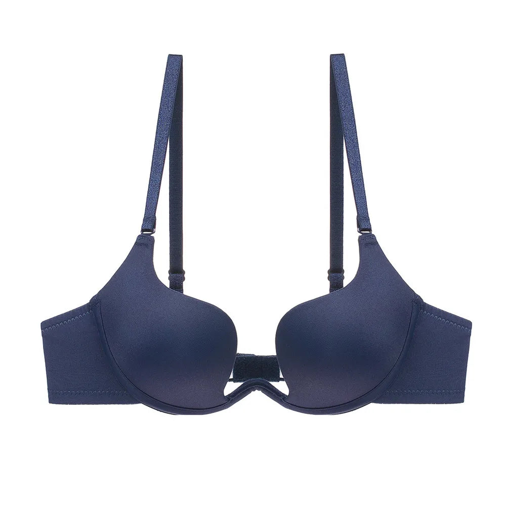 Sexy Invisible Seamless Push-Up Adhesive Silicone Cover U-Back Bra