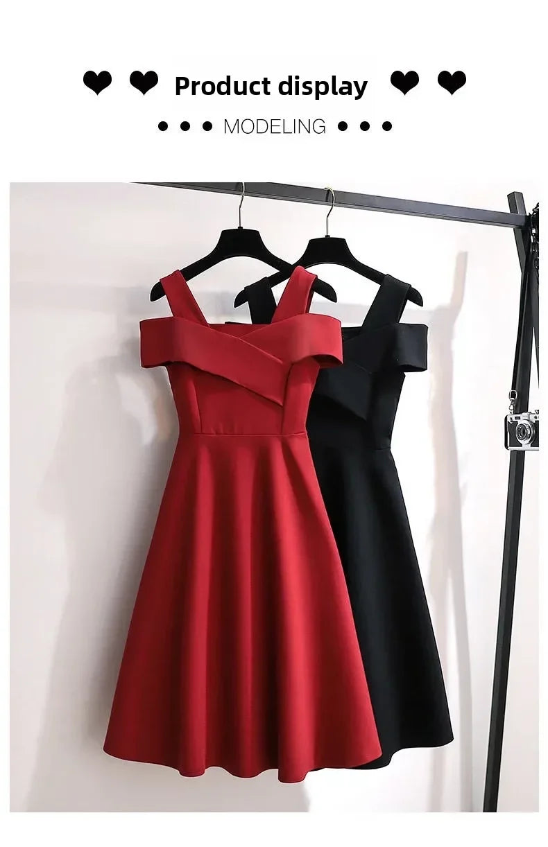 Korean Style Slim Fit High Waist A-Line Skirt
