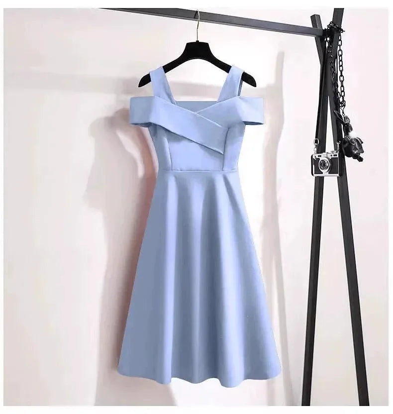 Korean Style Slim Fit High Waist A-Line Skirt