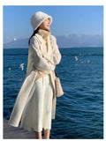 Medium Length Oversize Woolen Coat