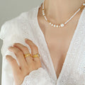 Freshwater Pearl Handmade Beaded Necklace