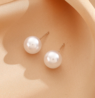 Elegant Exquisite Retro Two Tone  Gold Wind Leaf Sterling Stud Drop Earrings
